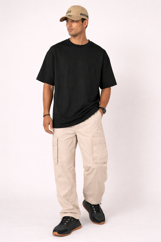 Total look minimal oversize